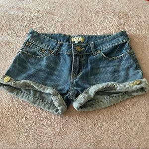 Jean shorts